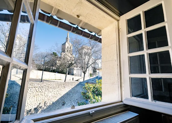 Appart Exceptionnel Place Du Palais Des Papes Wifi Climatisation